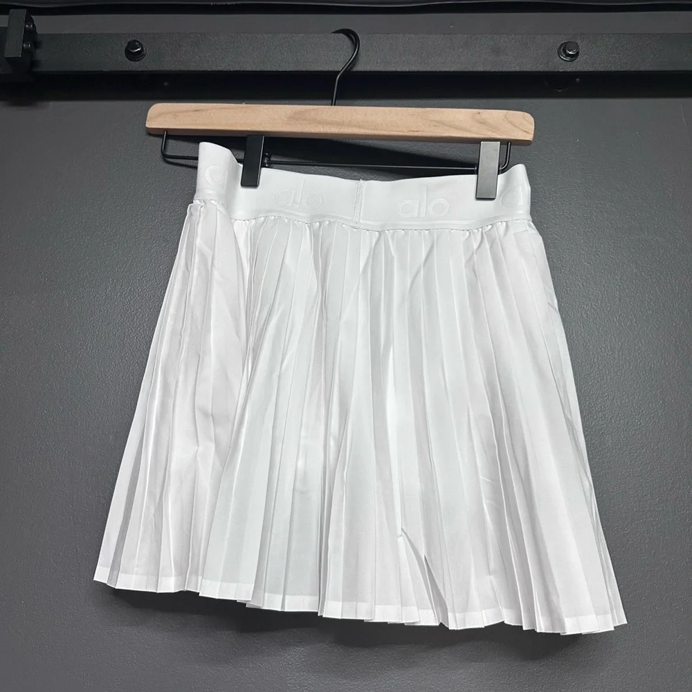 NWOT ALO Aces Tennis Skirt White XS